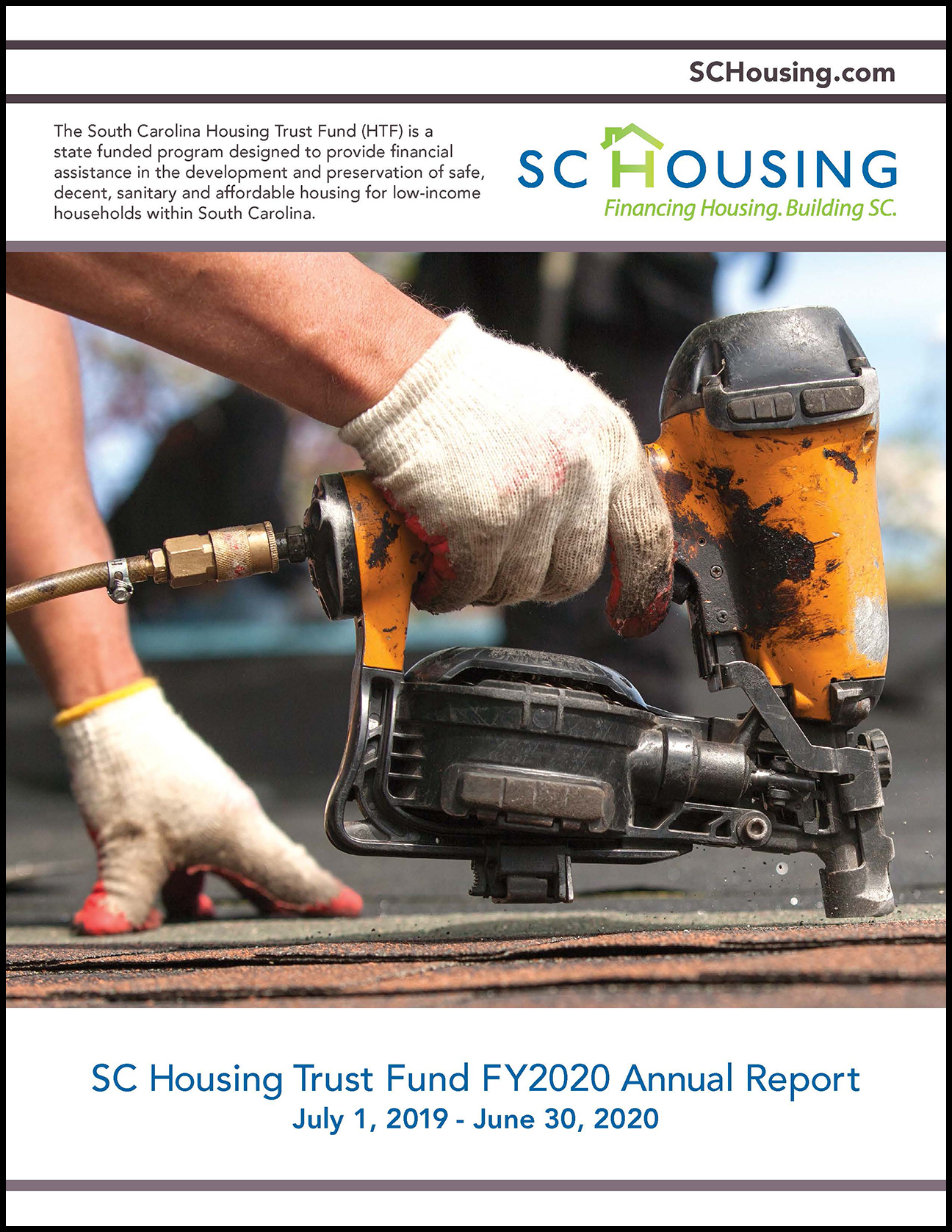 SC HOUSING RELEASES ITS FY2020 HOUSING TRUST FUND REPORT