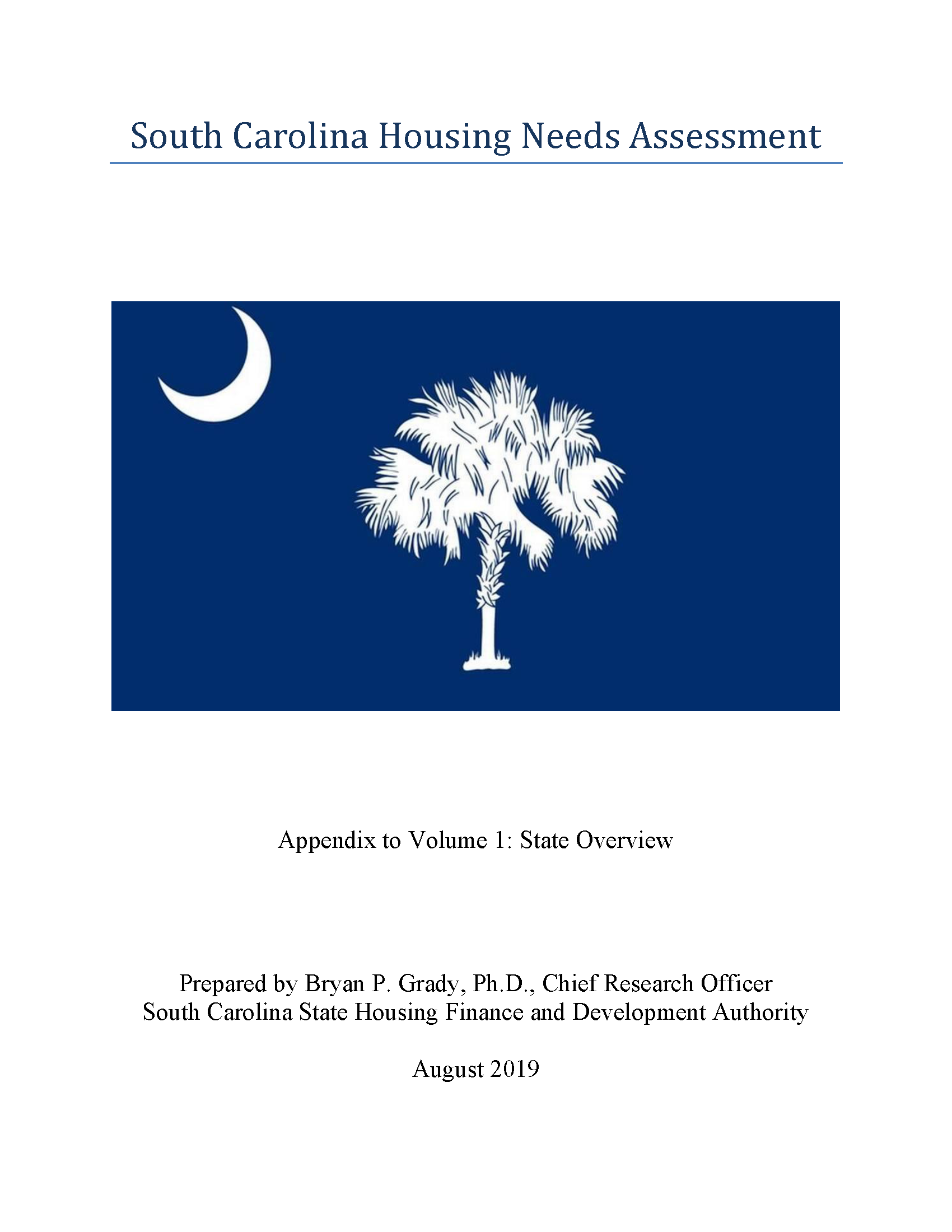 Palmetto State Housing Study for 2019